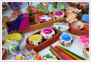 Thai Mini Scented Candles Incenses