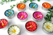 Flower Tealight Candles